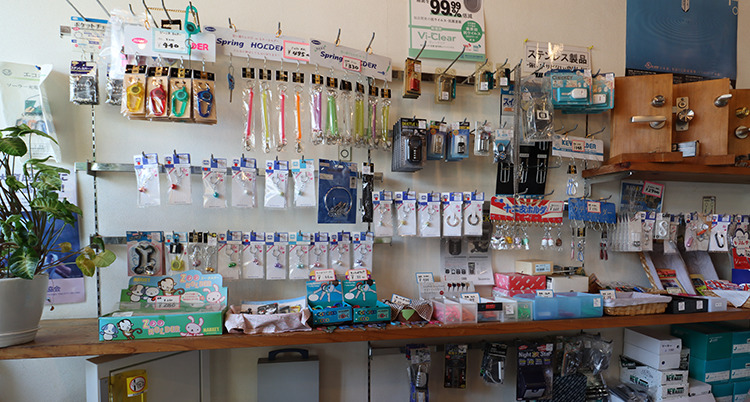 南京錠・キーBOX・キーホルダー・他の販売